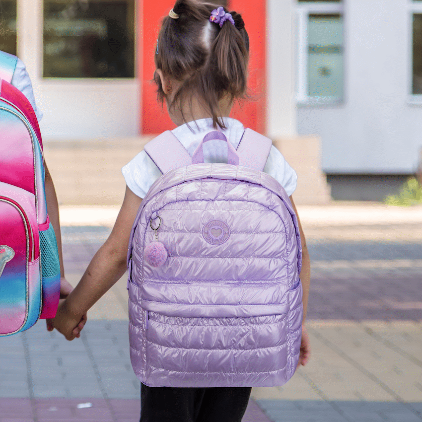 Quest Crinkle-Pop Backpack Lilac