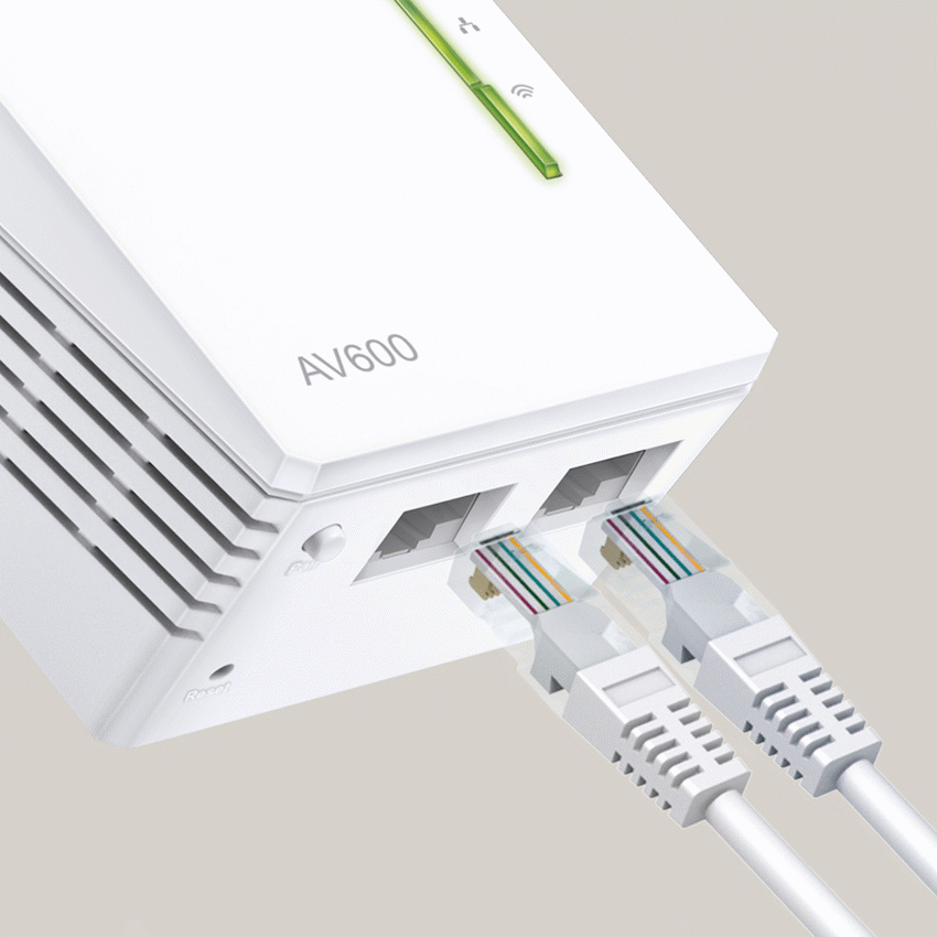 TL-WPA4220 TKIT Twin AV600 Powerline Wi-Fi Kit