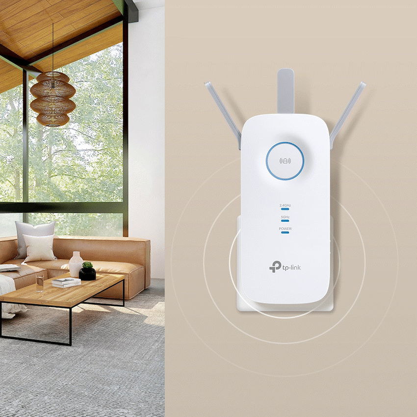 RE550 AC1900 MU-MIMO Wi-Fi Range Extender