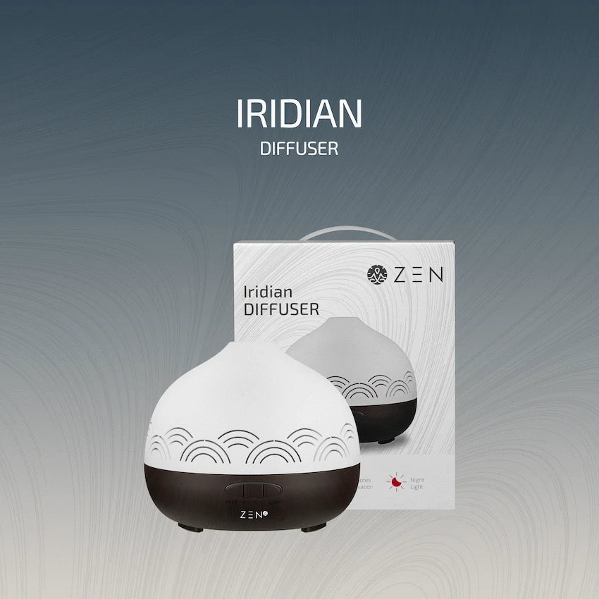 Zen Iridian Diffuser - Dark Wood