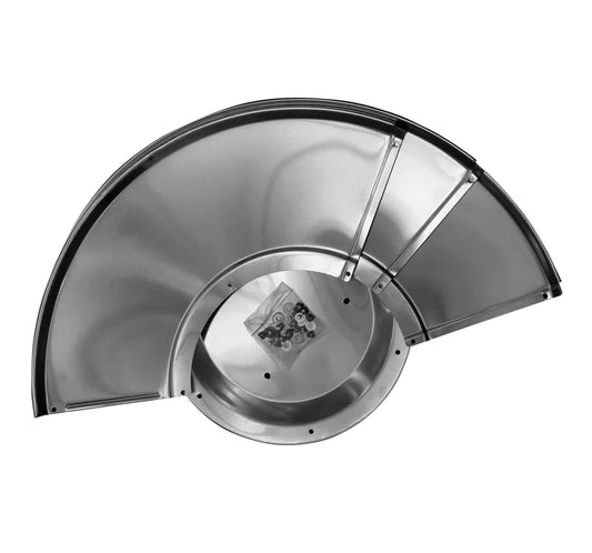 Hood Segmented / Reflector for Standing Patio Heater Guards On Duty Security