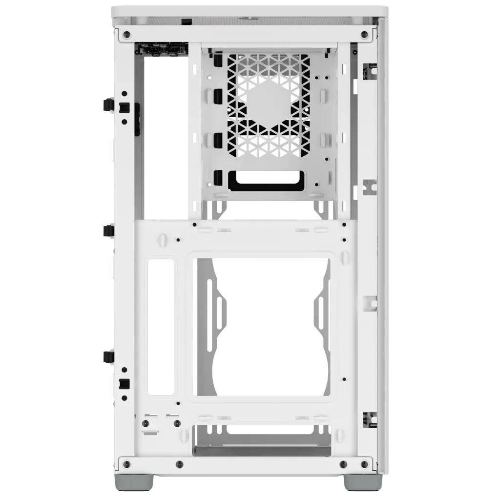 2000D AIRFLOW White Mini-ITX PC Case; 3x 2.5'' Drive Bays; Up to 360mm Radiator compatible