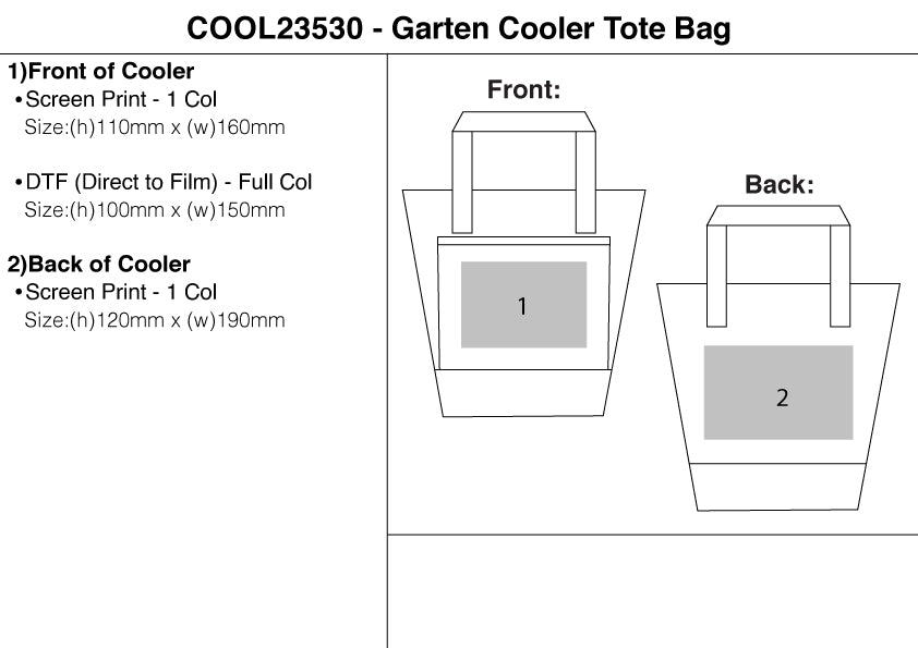 Garten Cooler Tote  Bag