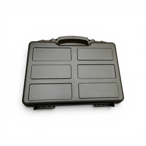 Nuprol Essential Small Pistol Case IP65 Black - Wave Foam Protective Airsoft Gun Case NHC-02-BLK