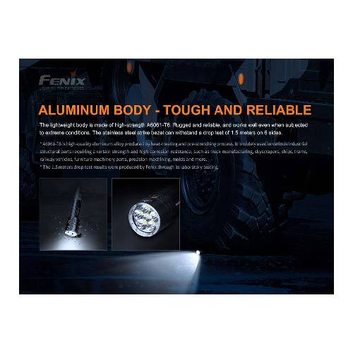 Fenix LR35R LED Flashlight (Black)