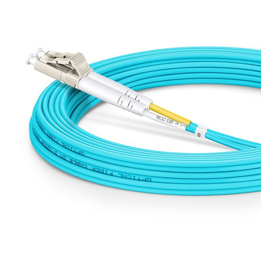 5m Fibre Patch Lead Dup Mm(50/125) Om4 Lc/lc