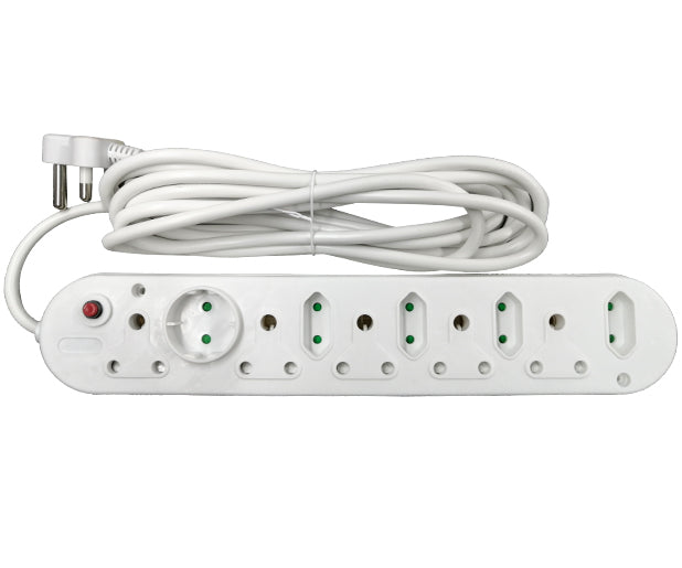 10-Way Multi Plug (5x16A and 5x5A) – 5m Power Cord