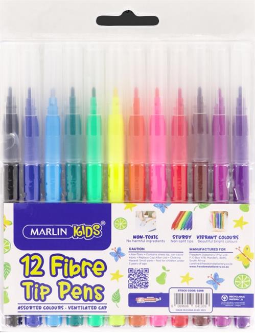 Marlin Kids Fibre Tip Koki Pens