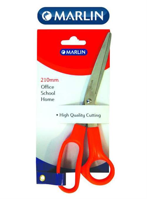 Marlin Large Orange Handle 210Mm Scissors