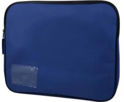 Marlin Canvas Book Bag Navy Blue