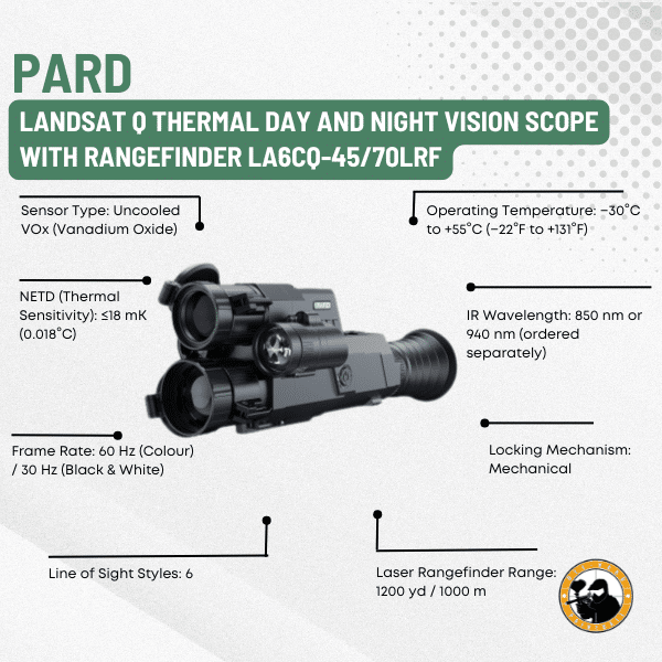 PARD Landsat Q — LA6CQ-45/70LRF