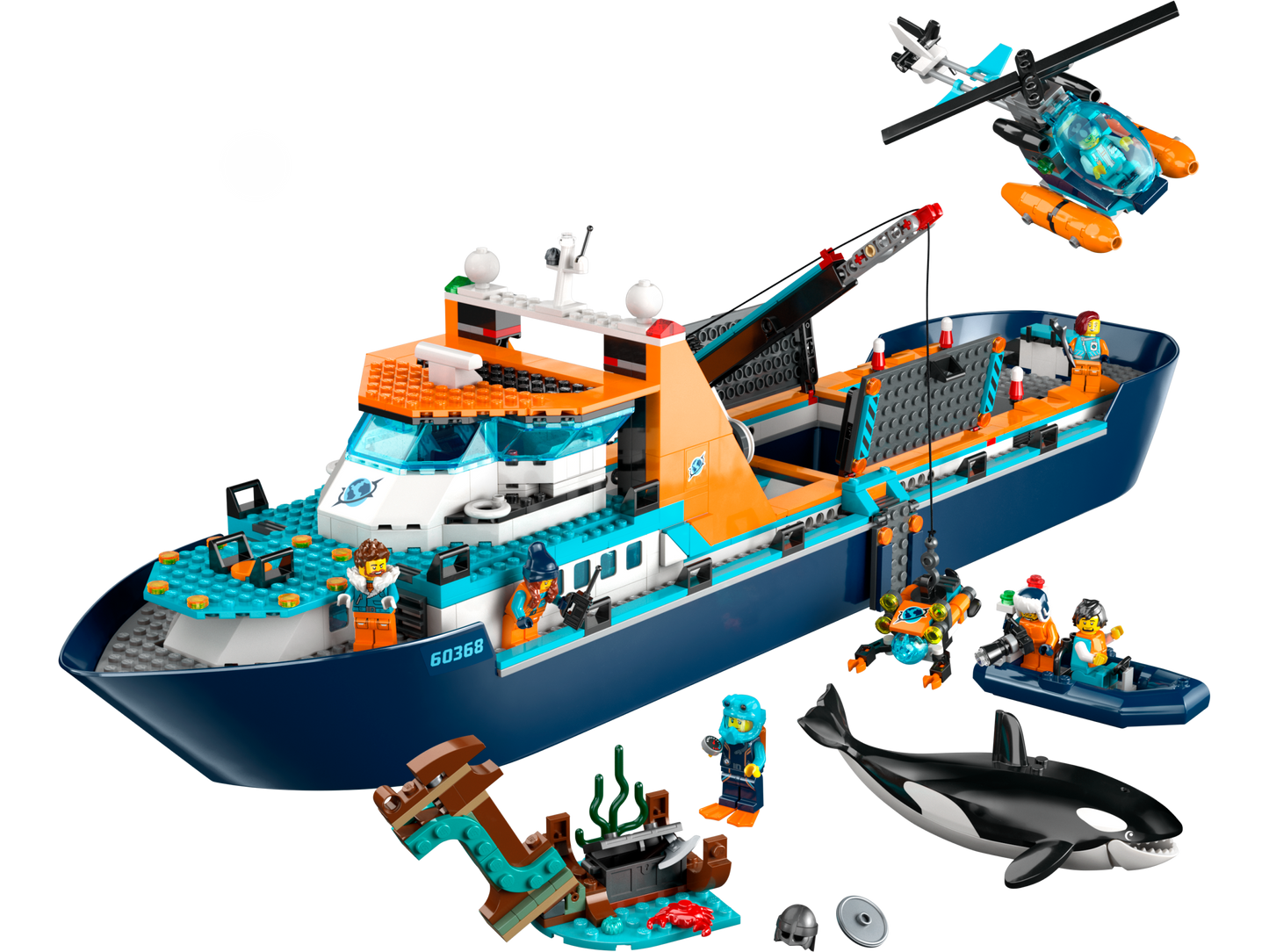 LEGO Arctic Explorer Ship — Set 60368
