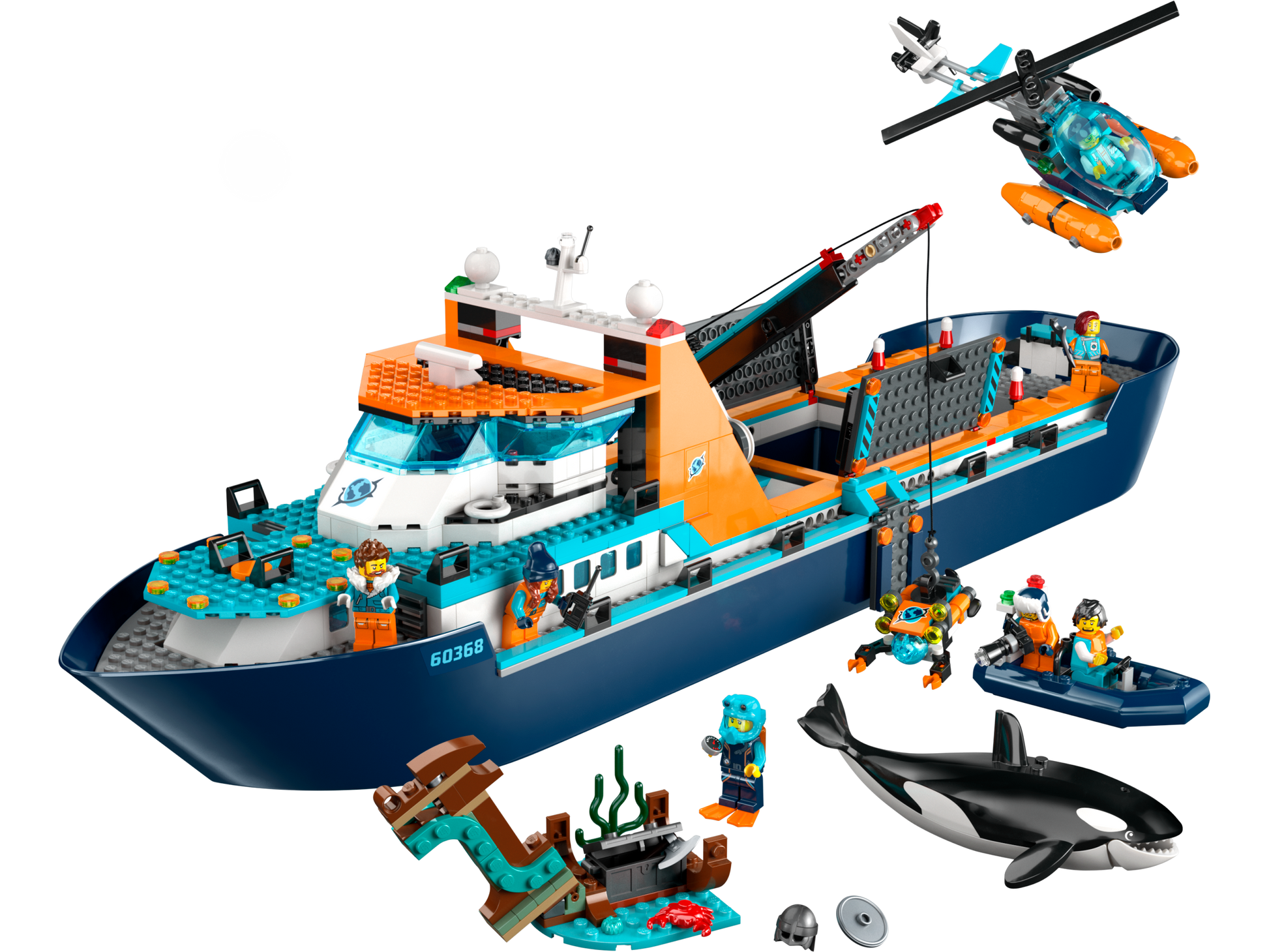 LEGO Arctic Explorer Ship — Set 60368