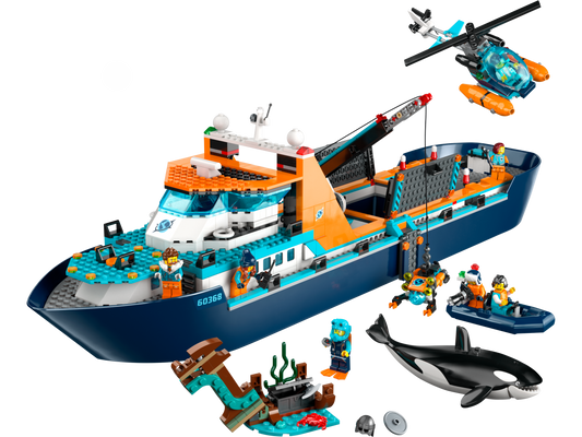 LEGO Arctic Explorer Ship — Set 60368