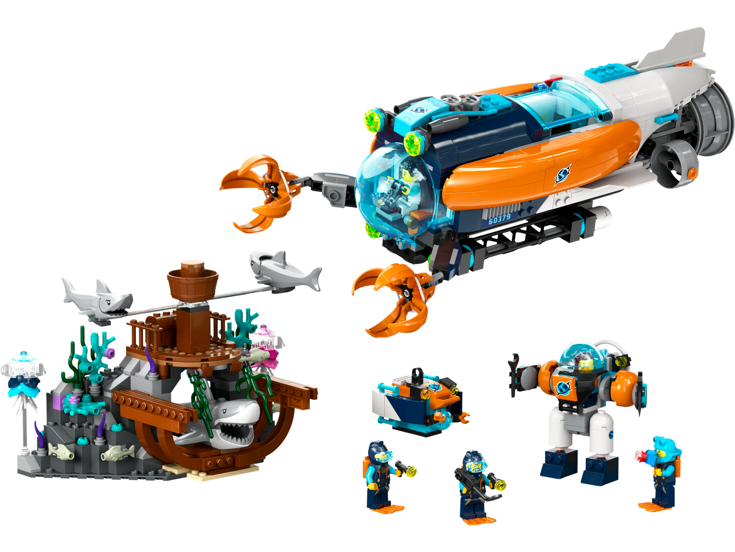 LEGO Deep-Sea Explorer Submarine — Set 60379