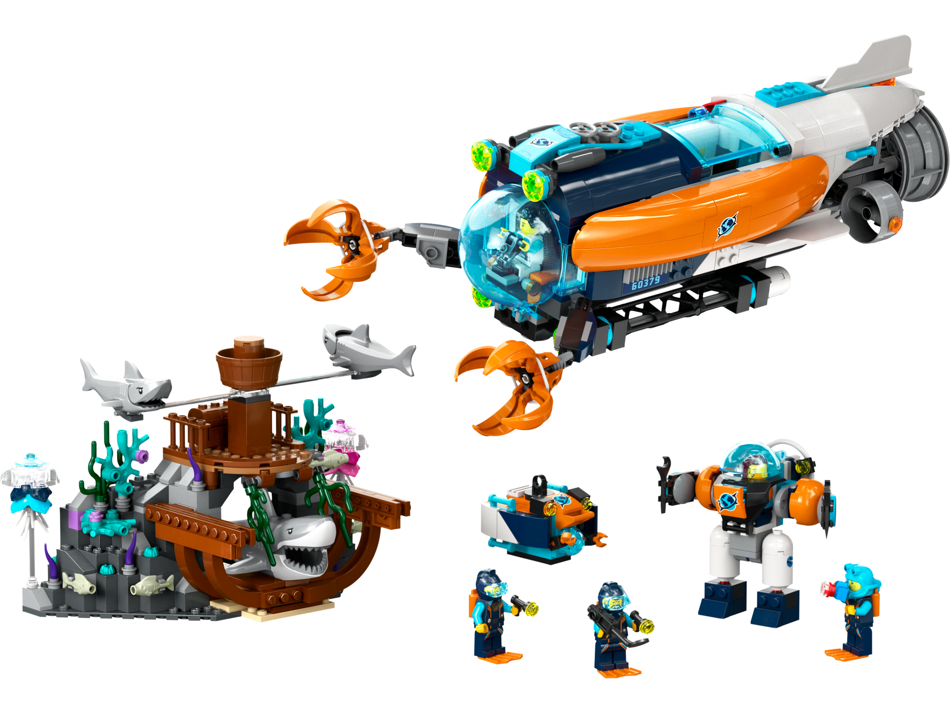 LEGO Deep-Sea Explorer Submarine — Set 60379