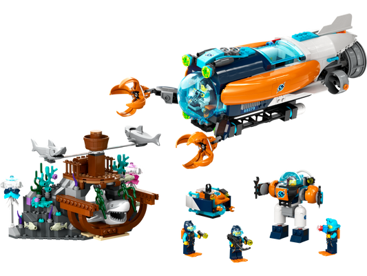 LEGO Deep-Sea Explorer Submarine — Set 60379