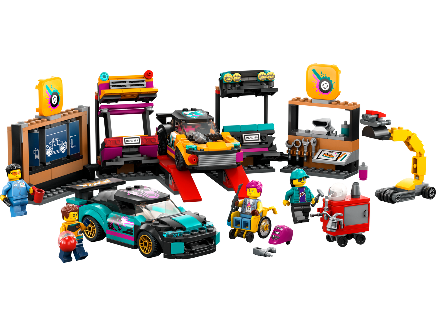 LEGO Custom Car Garage — Set 60389