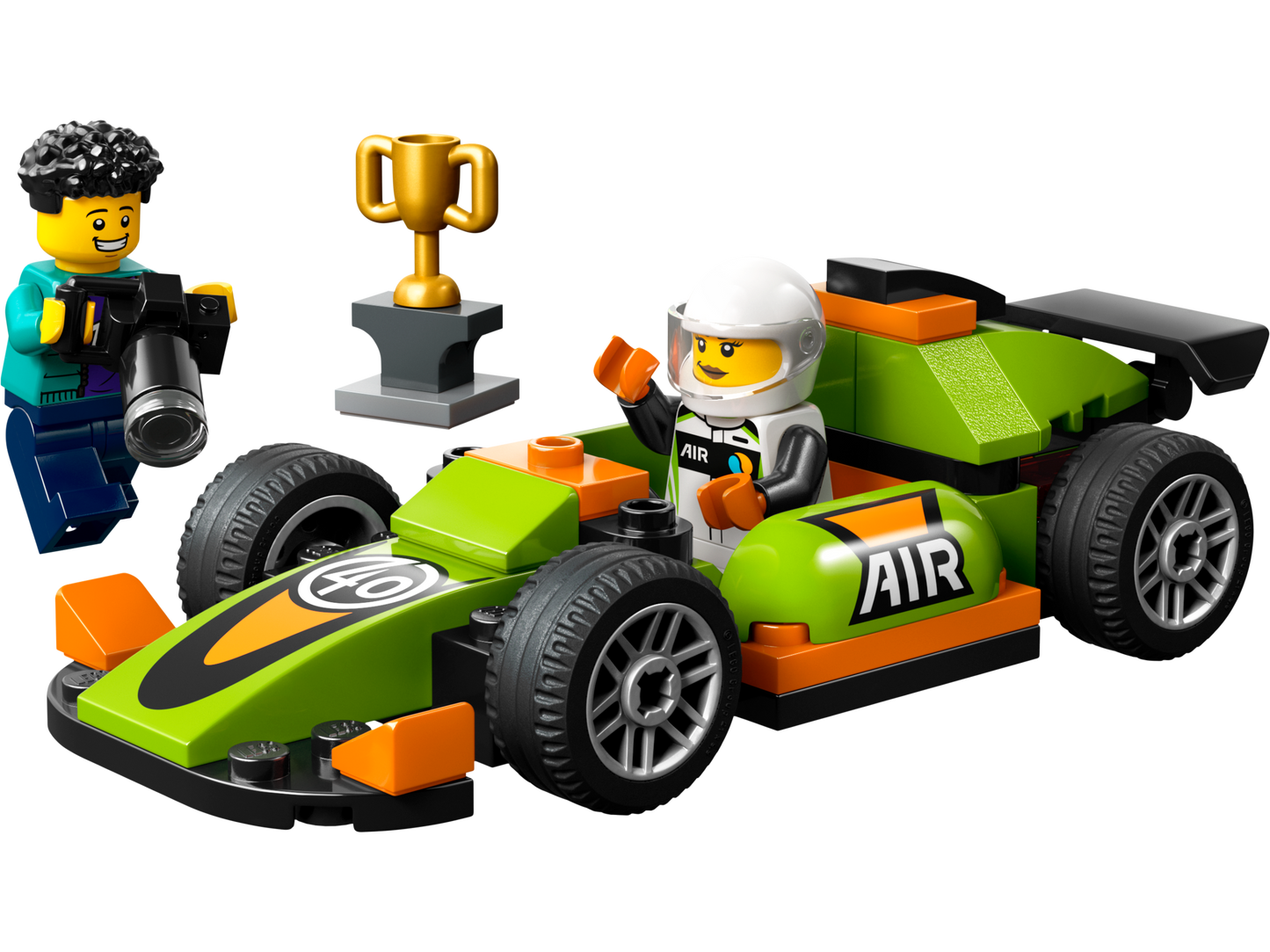 LEGO Green Race Car — Set 60399