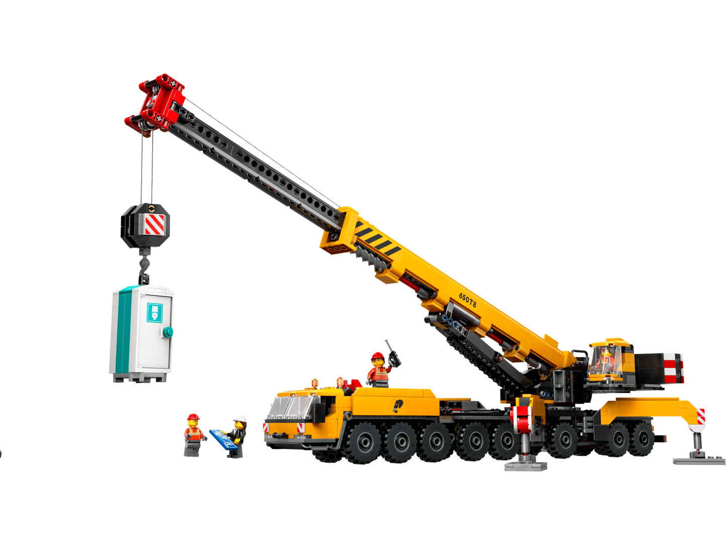 LEGO Yellow Mobile Construction C.. V30 — Set 60409