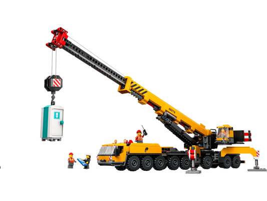 LEGO Yellow Mobile Construction C.. V30 — Set 60409