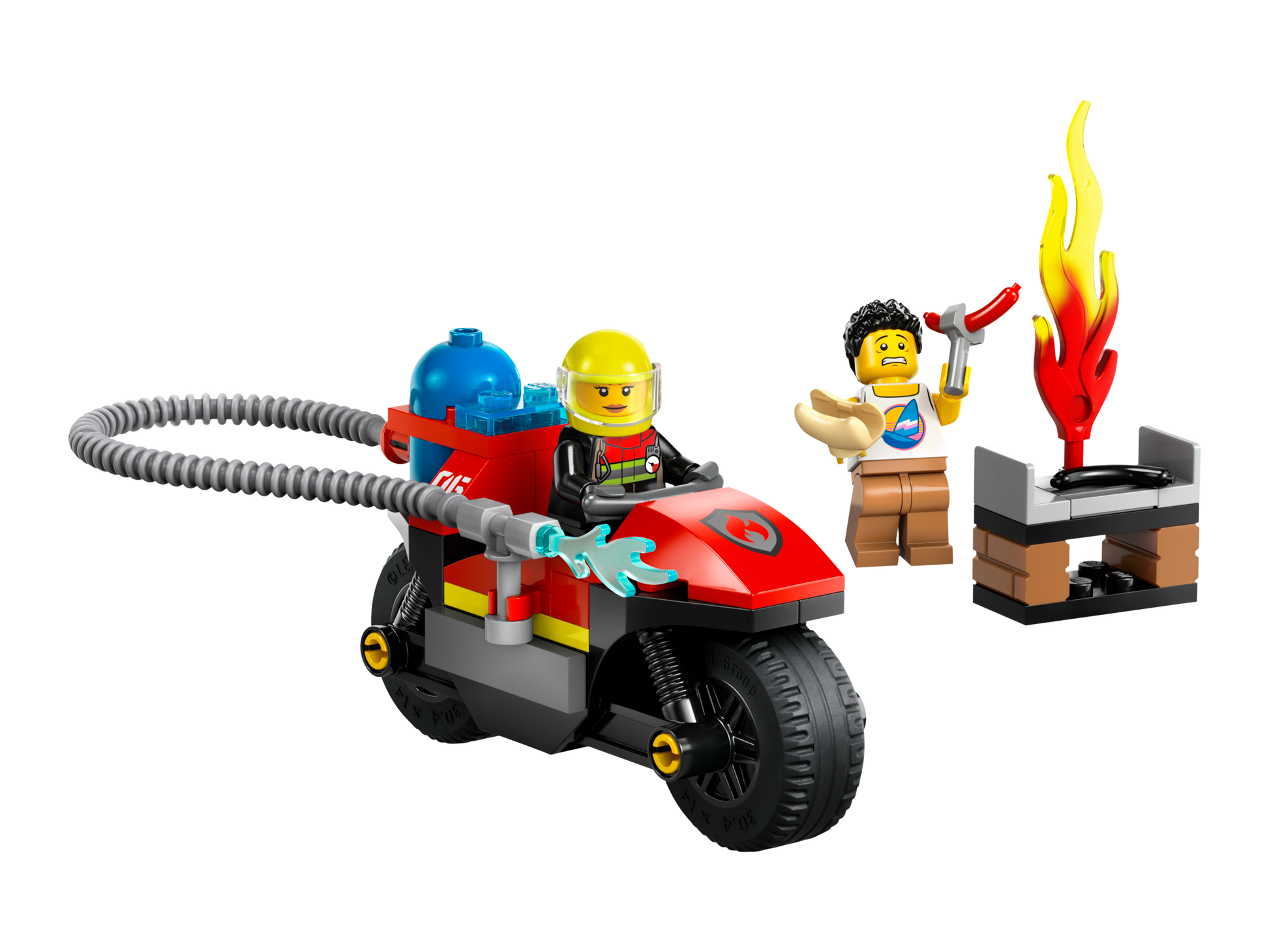 LEGO Fire Rescue Motorcycle — Set 60410