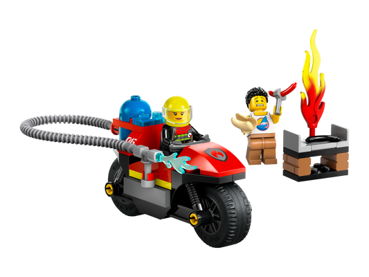 LEGO Fire Rescue Motorcycle — Set 60410