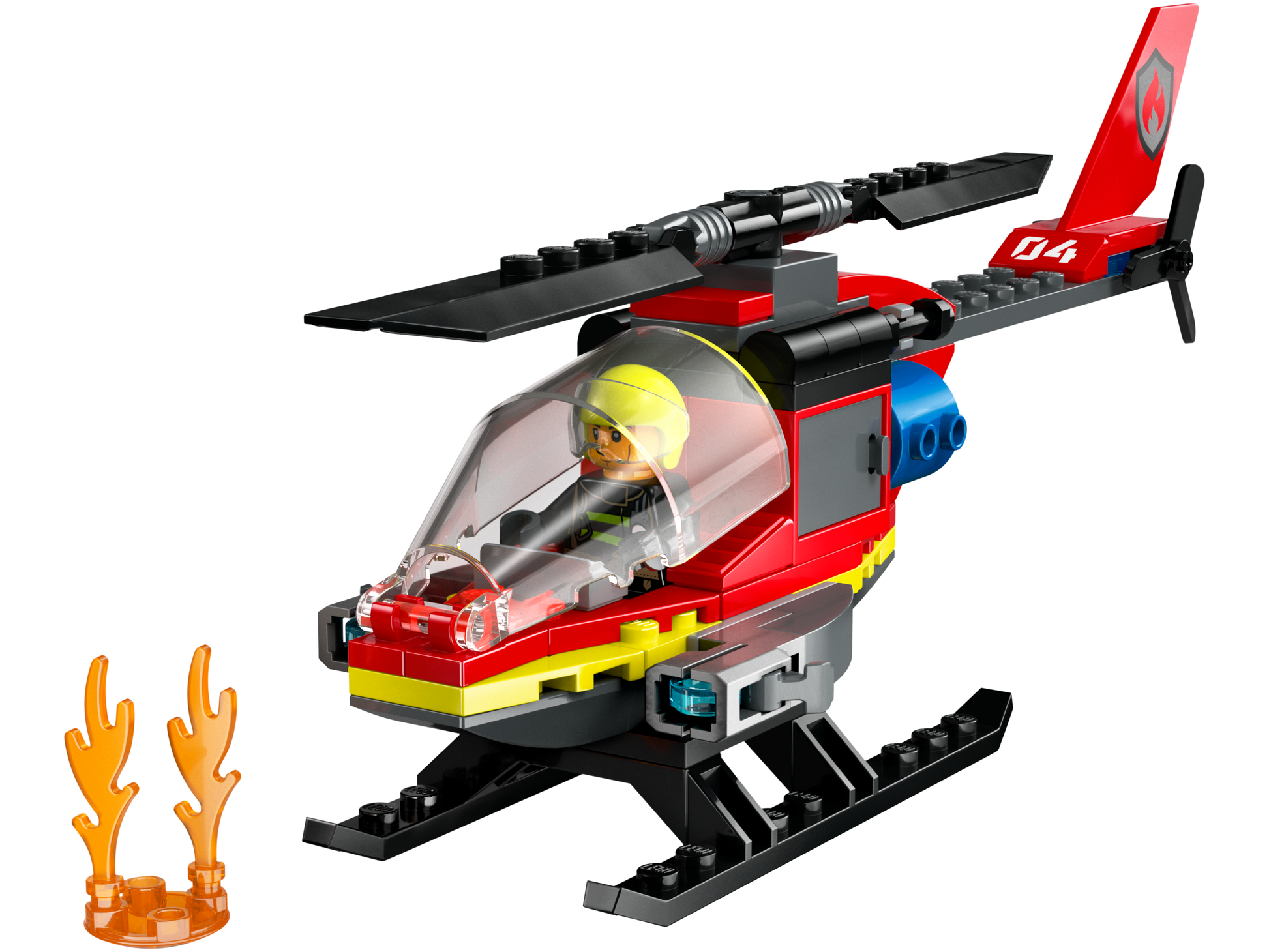 LEGO Fire Rescue Helicopter — Set 60411