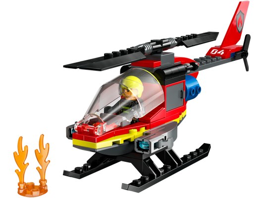 LEGO Fire Rescue Helicopter — Set 60411