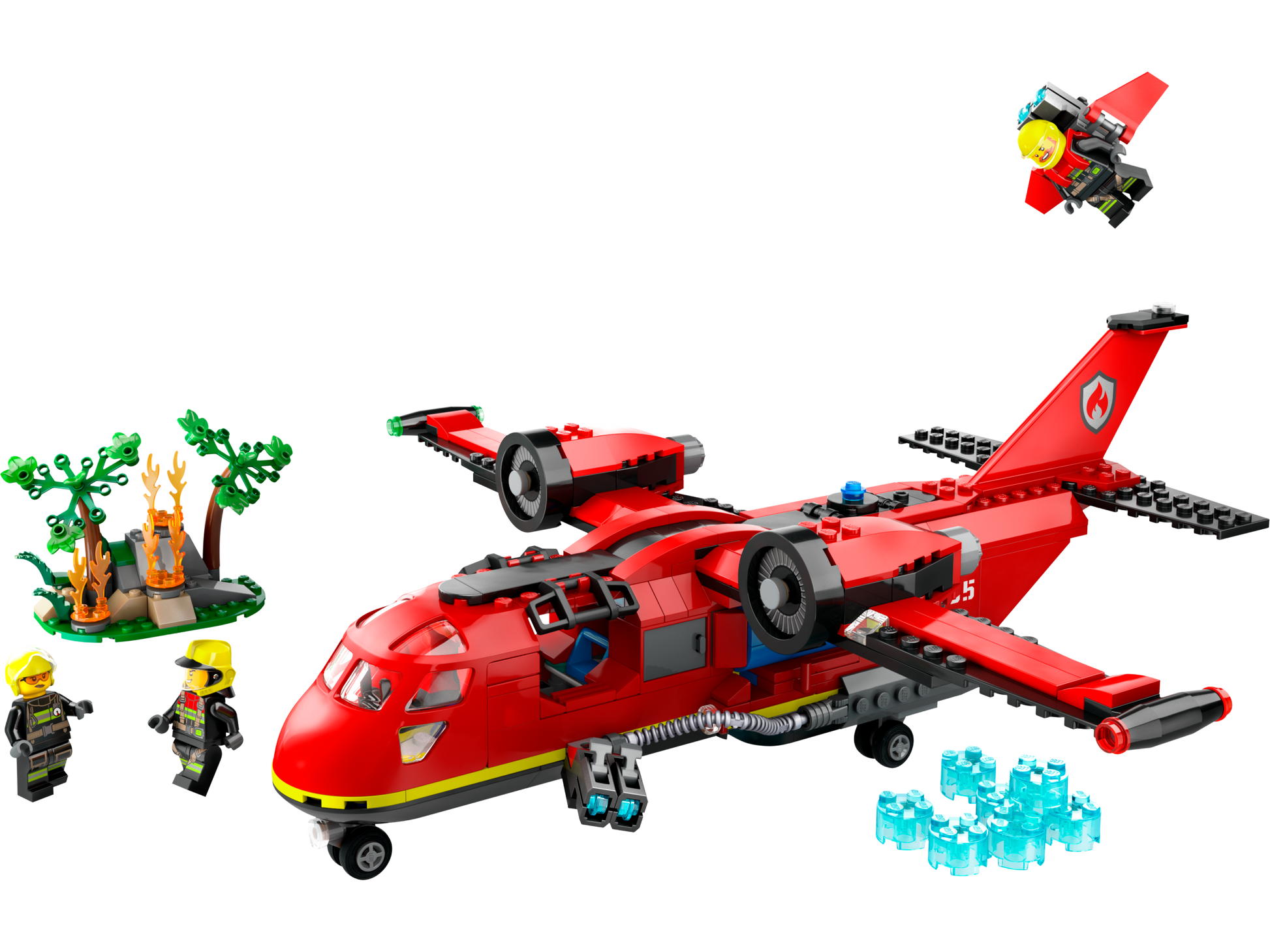 LEGO Fire Rescue Plane — Set 60413