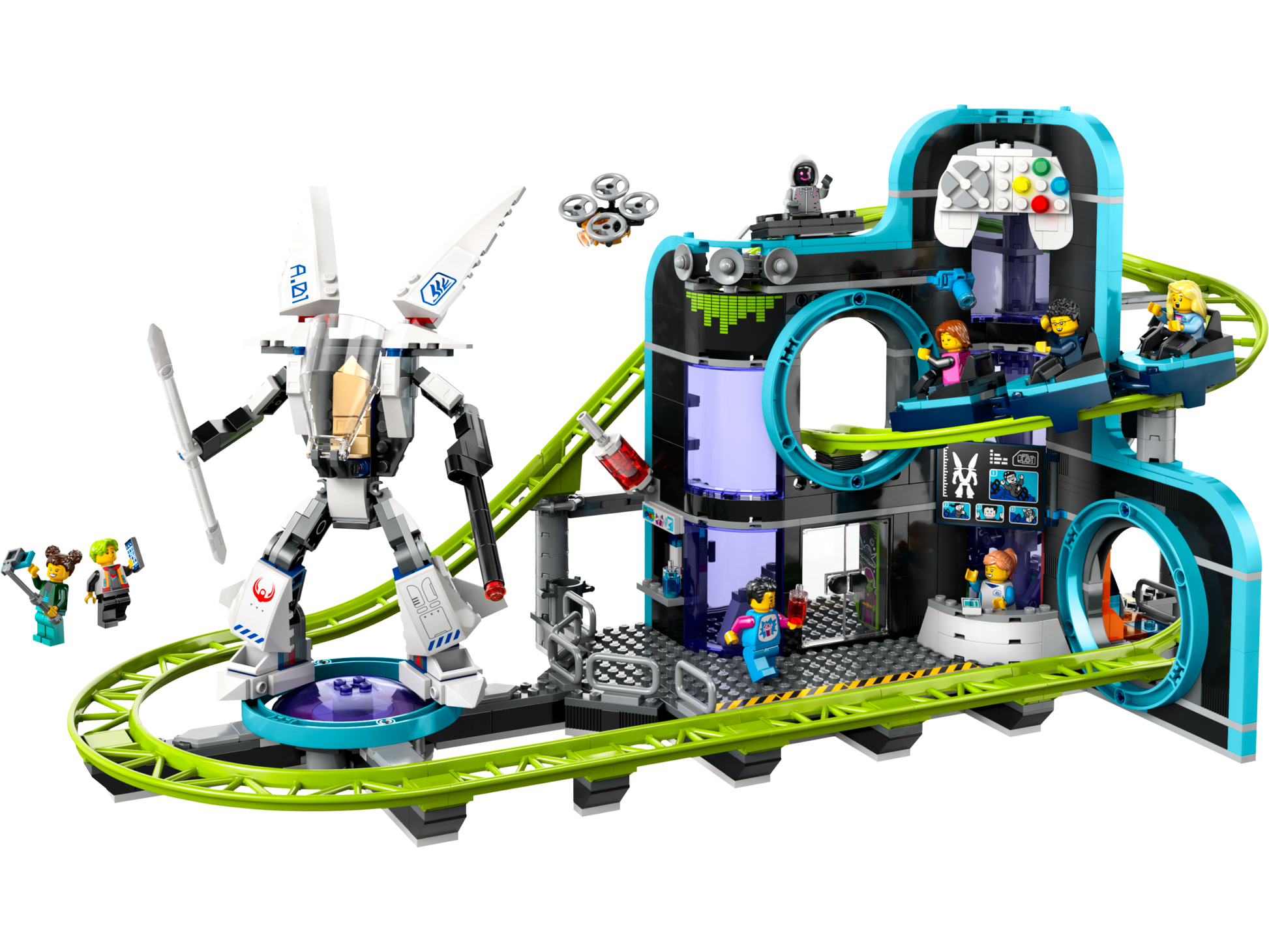 LEGO Robot World Roller-Coaster P.. V30 — Set 60421