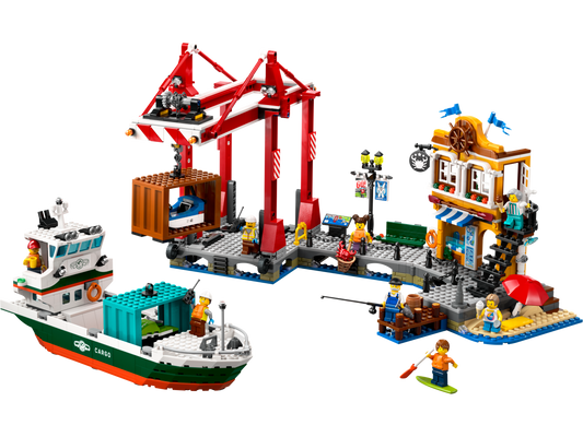 LEGO Seaside Harbor With Cargo Ship V30 — Set 60422
