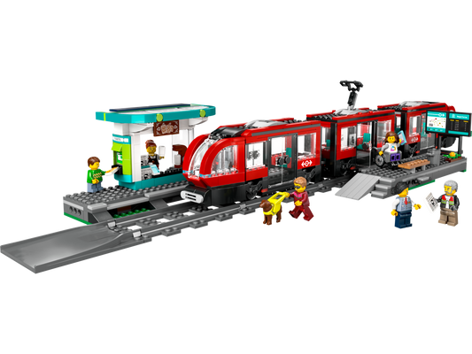 LEGO Downtown Streetcar And Station — Set 60423