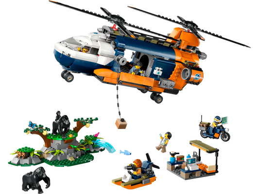 LEGO Jungle Explorer Helicopter A.. V30 — Set 60437