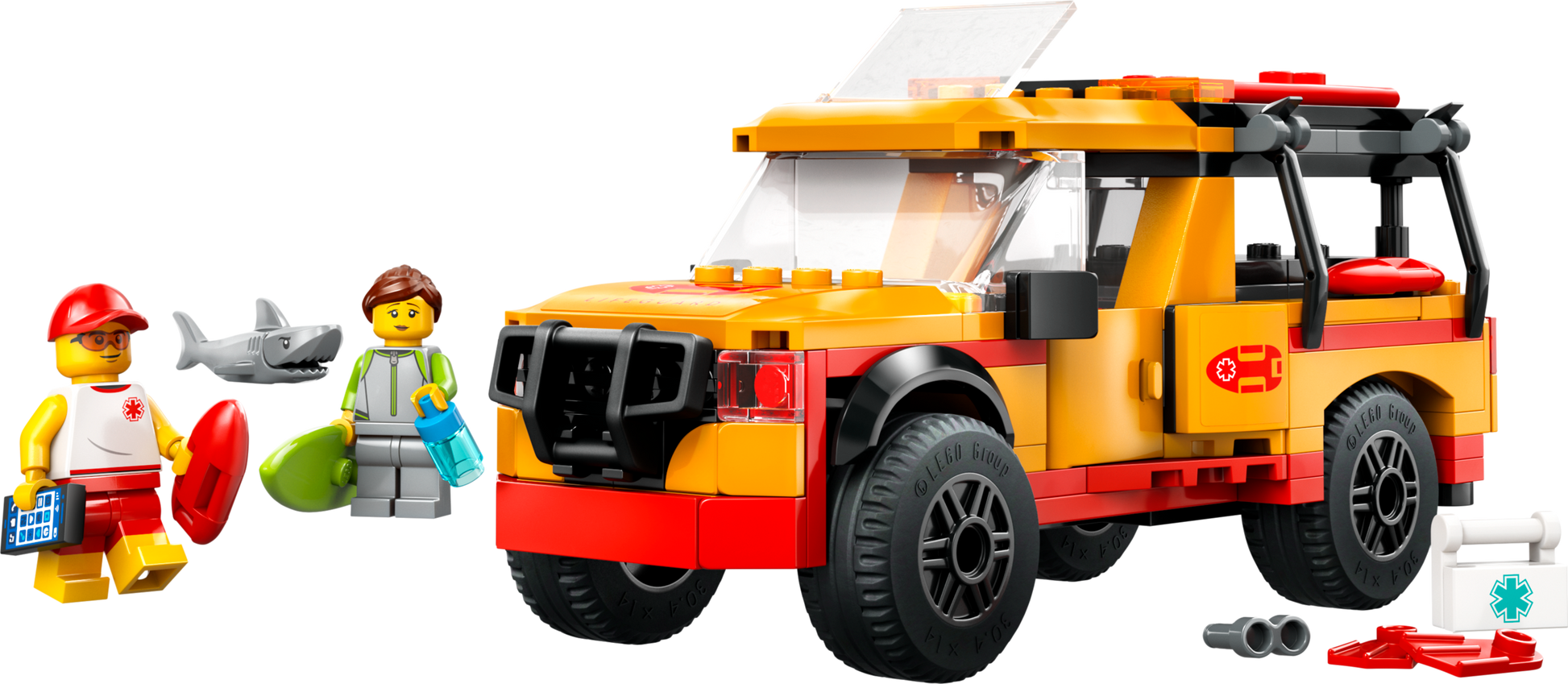 LEGO Lifeguard Beach Rescue Truck — Set 60453