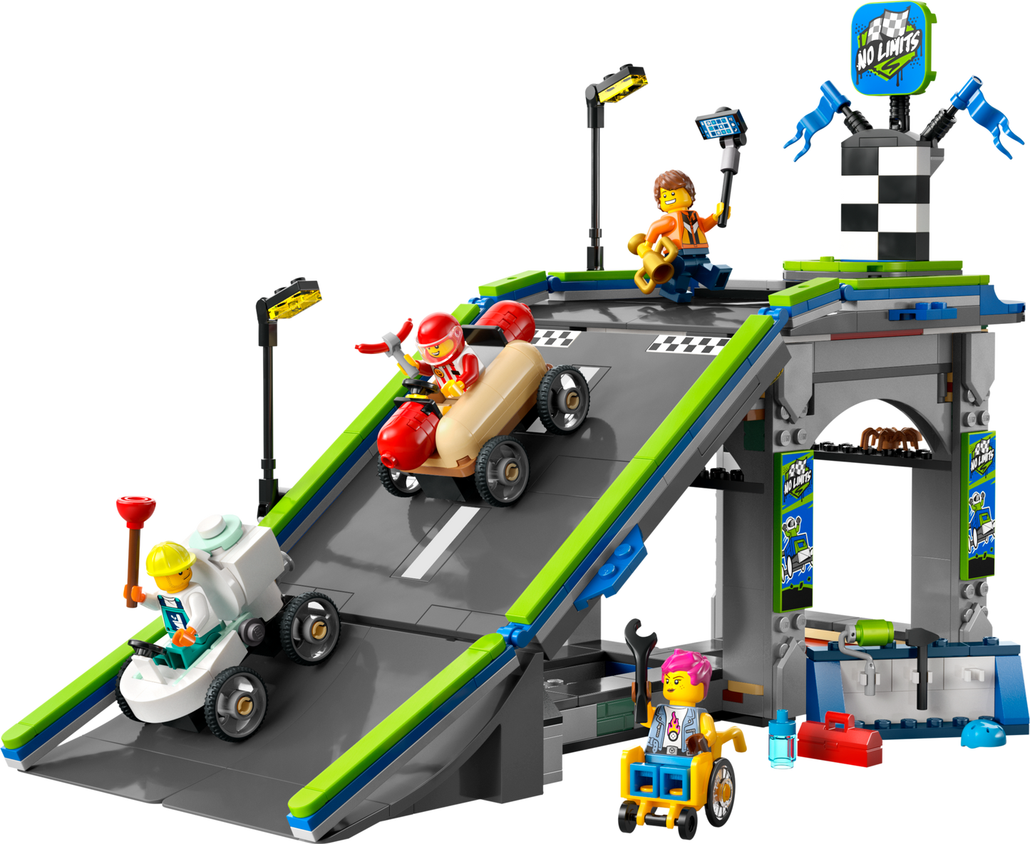 LEGO NO Limits: Race Car Ramp Track — Set 60460