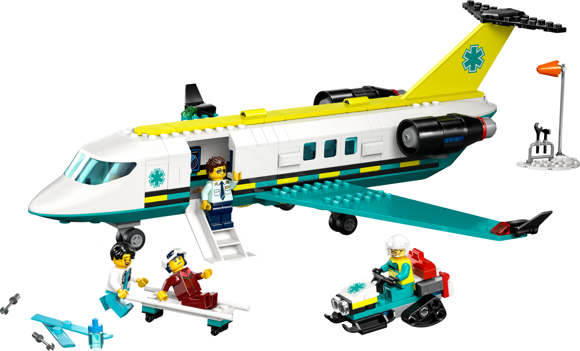 LEGO Emergency Air Ambulance Airplane — Set 60465