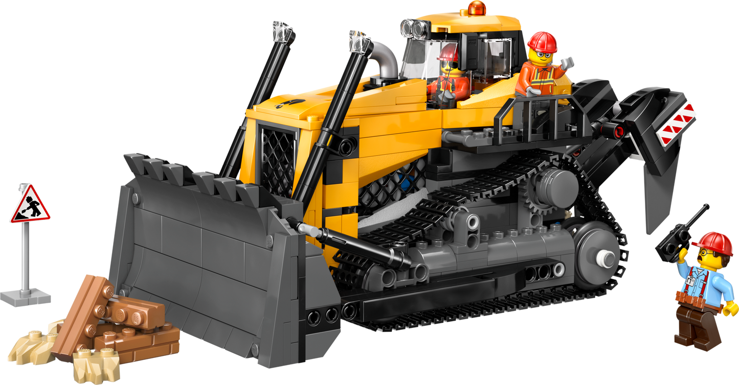 LEGO Yellow Bulldozer — Set 60466