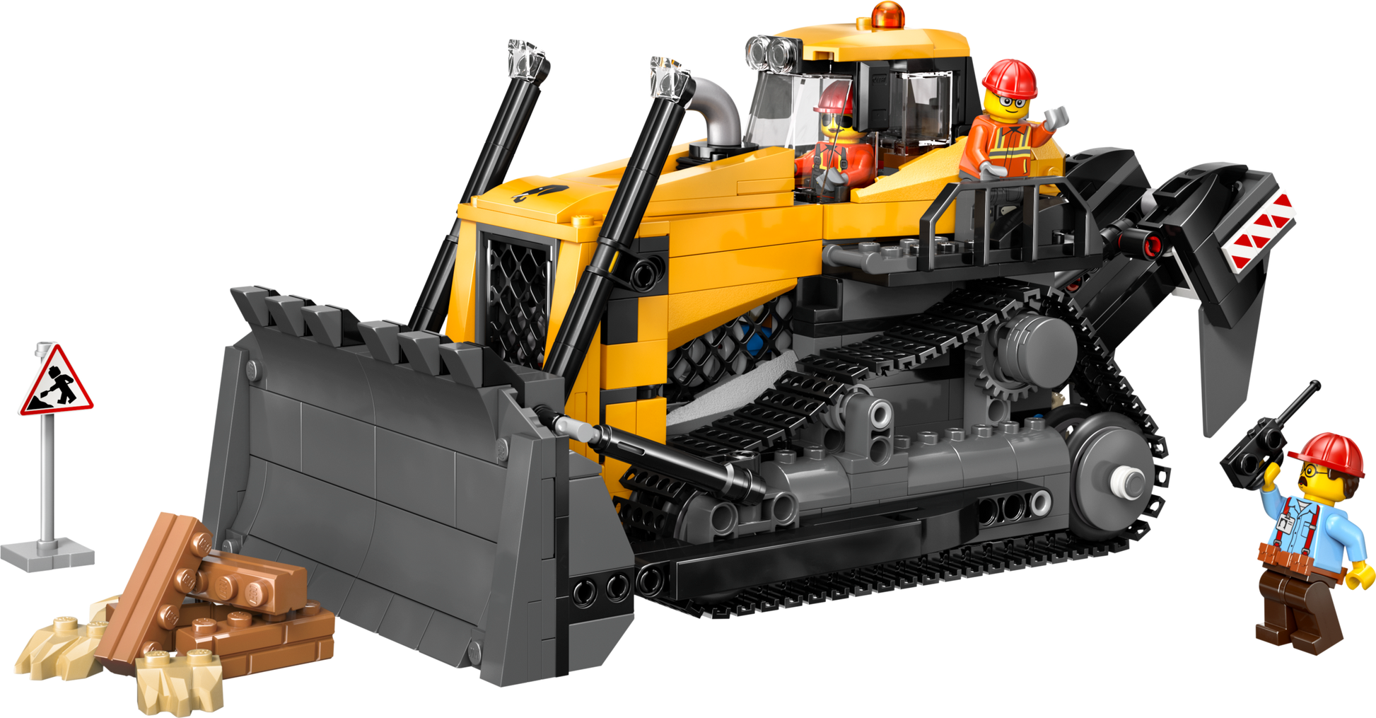 LEGO Yellow Bulldozer — Set 60466