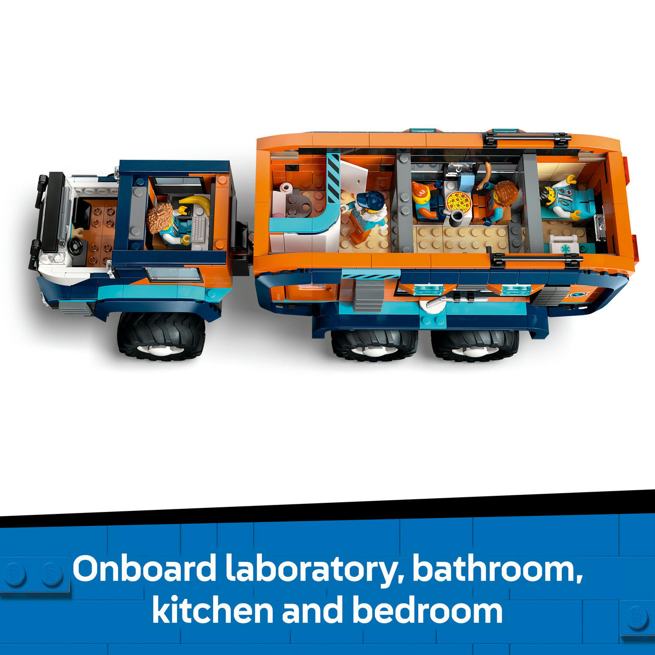LEGO® City Arctic Explorer Science Lab Truck Toy Building Set 60471