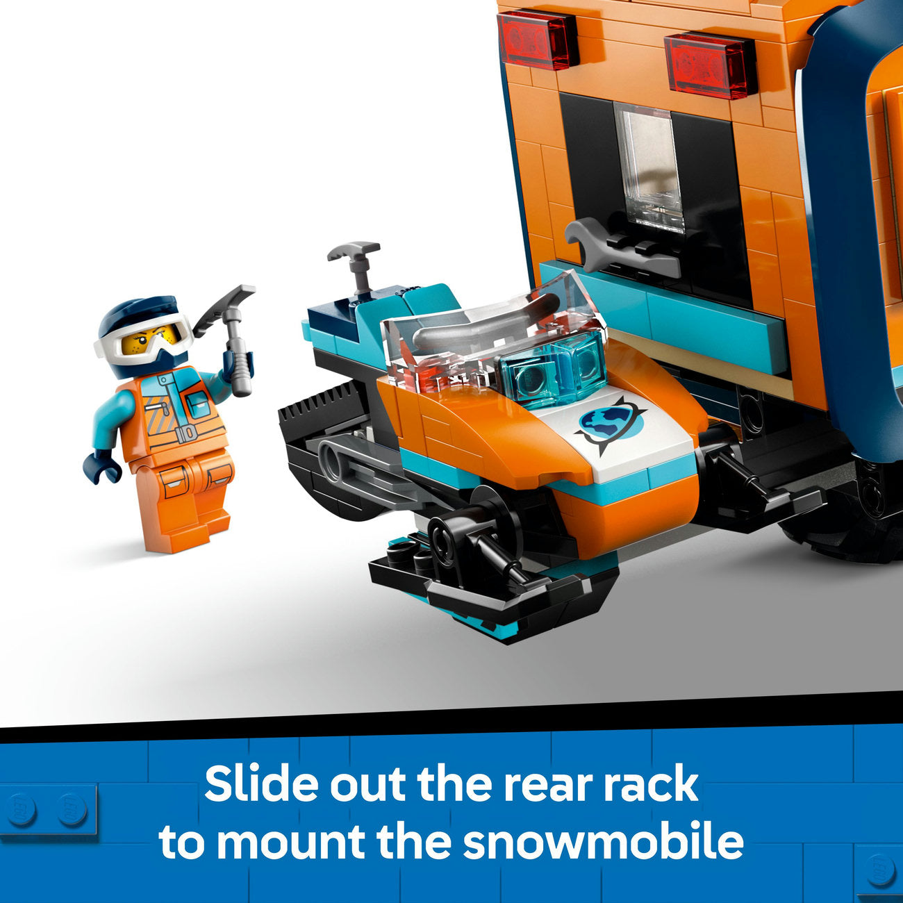 LEGO® City Arctic Explorer Science Lab Truck Toy Building Set 60471