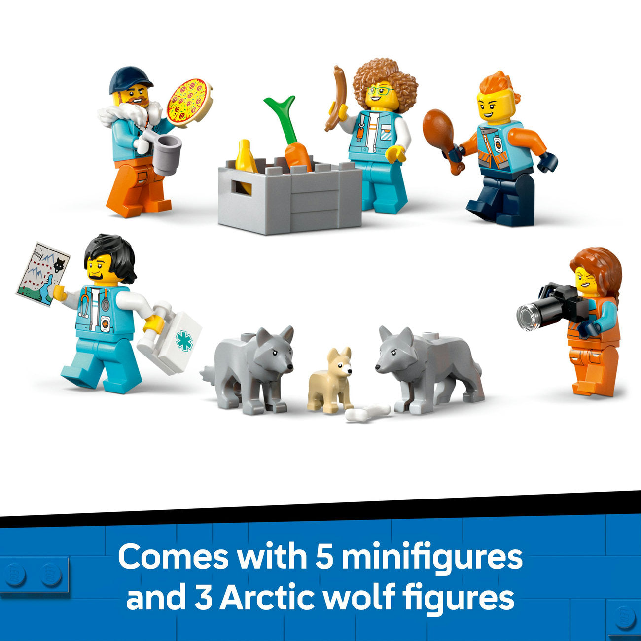 LEGO® City Arctic Explorer Science Lab Truck Toy Building Set 60471