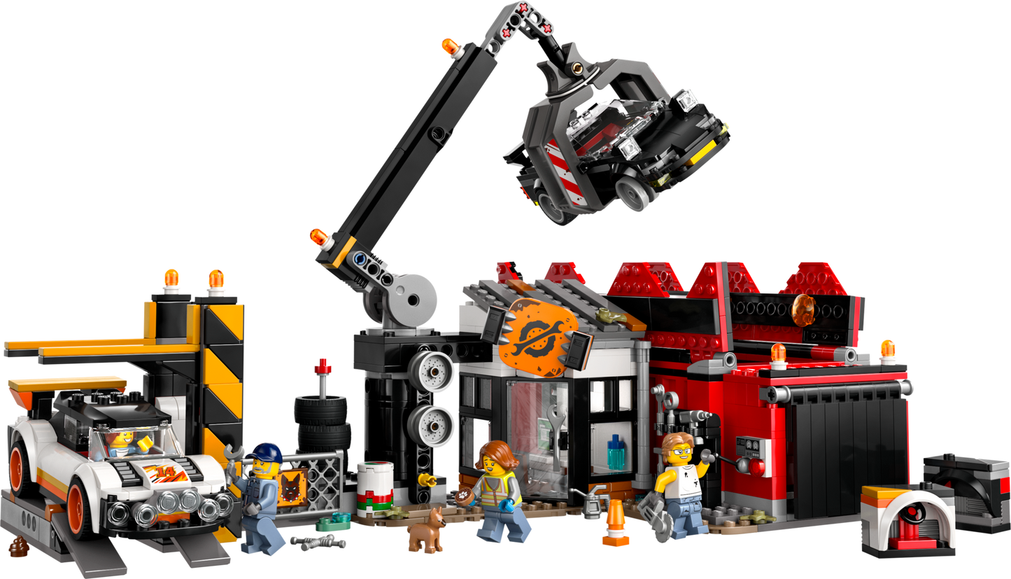 LEGO Scrapyard With Cars — Set 60472
