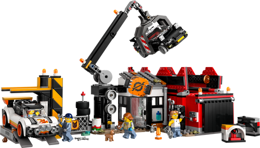 LEGO Scrapyard With Cars — Set 60472