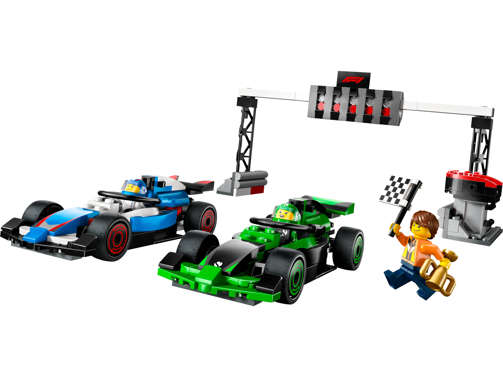 LEGO F1® Grid With Vcarb & Sauber Race Car — Set 60474