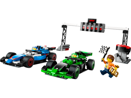 LEGO F1® Grid With Vcarb & Sauber Race Car — Set 60474