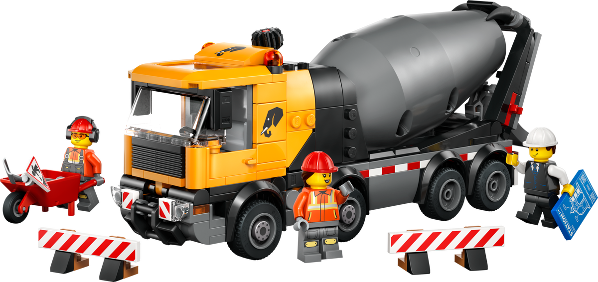 LEGO Cement Mixer — Set 60478