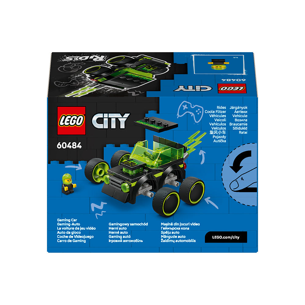 LEGO® City Rides – Gaming Race Car - Model Car Kit 60484