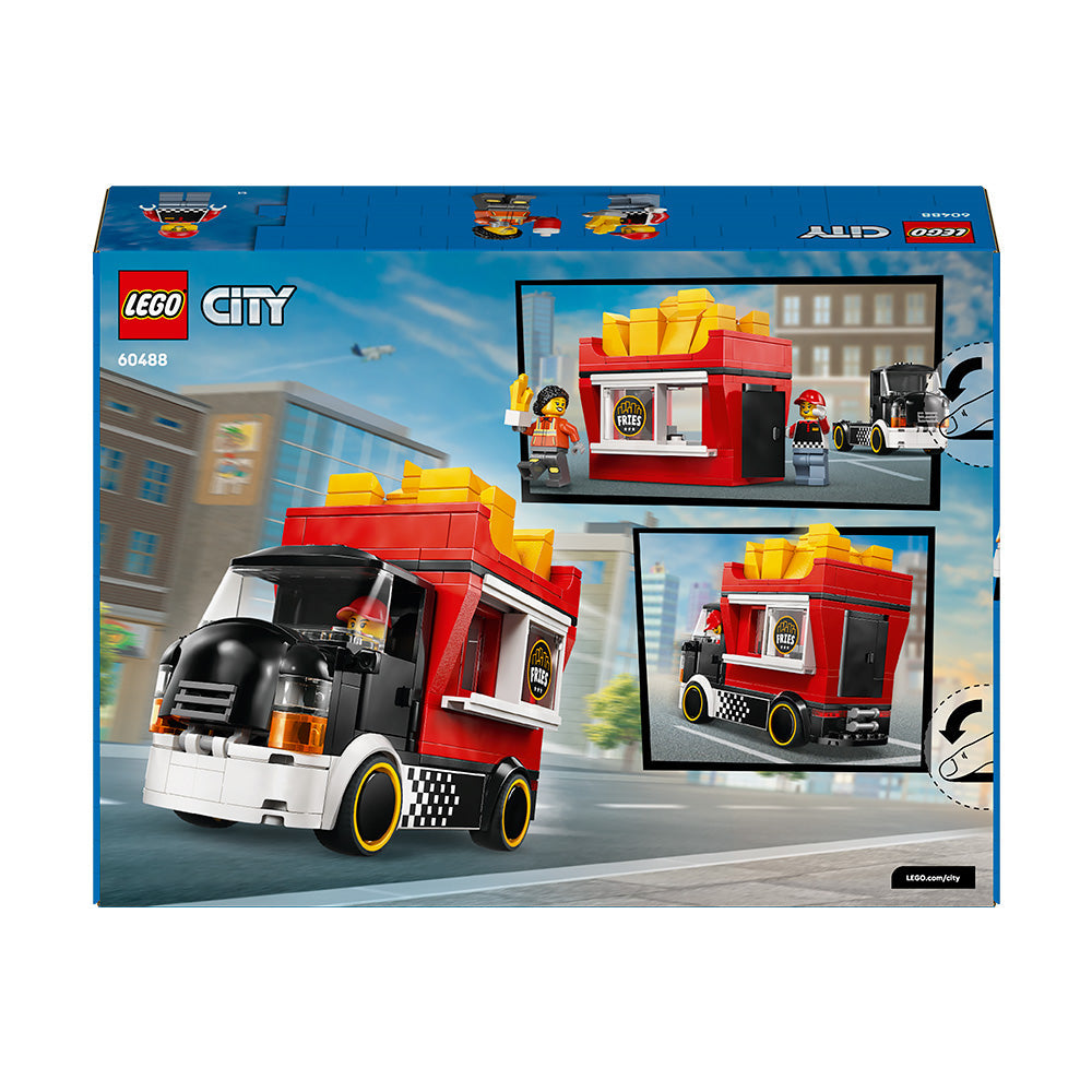 LEGO® City Fries Food Truck - Toy Building Set 60488