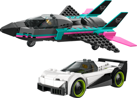 LEGO Jet vs. Car — Set 60489